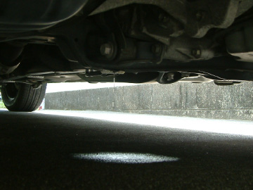 汚れはドレンから排出される