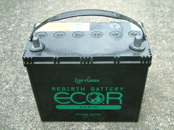 GSユアサのエコアールバッテリー