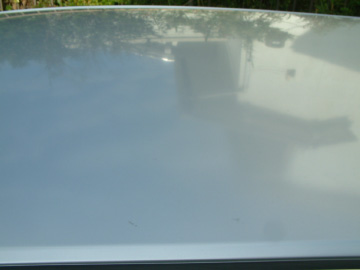 グラシアス1回施工後のボディーの状態