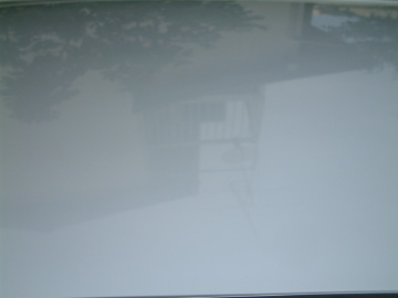 ペルシード1回施工後のボディーの状態