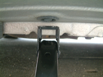 車のジャッキアップポイント