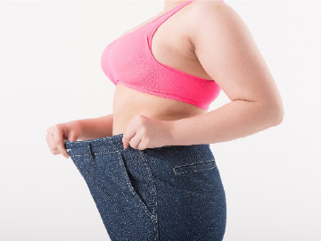 ダイエットに成功した女性