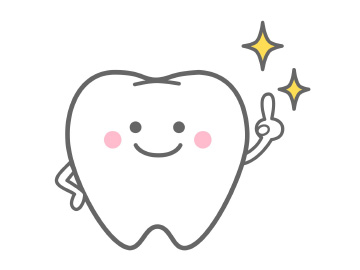 虫歯になっていない綺麗な歯