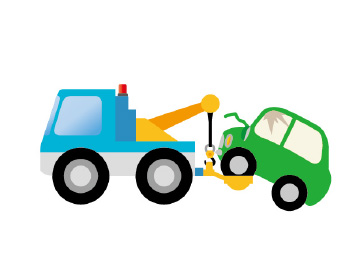 事故車のレッカー移動
