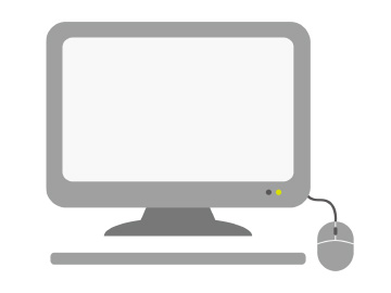 パソコンのディスプレイ