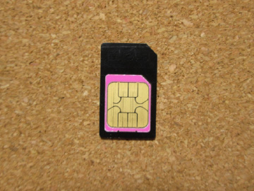 スマホのSIMカード