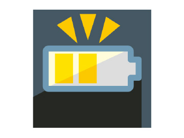 タブレットのバッテリー