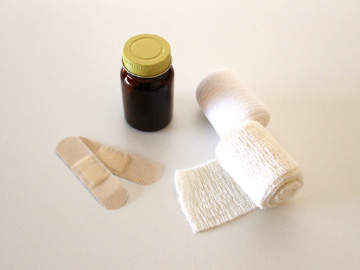 応急処置用の薬