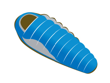 マミー型シュラフ